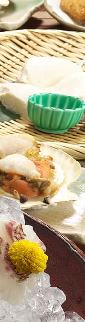 豊橋の個室居酒屋「湊〇」がコースで提供している海鮮